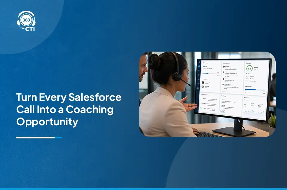 How AI Call Monitoring in Salesforce Helps Managers Coach Reps