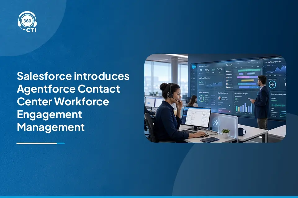 How Salesforce Contact Centers Can Manage Human and AI Agents With Native CTI